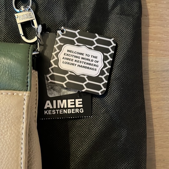 NWT Aimee Kestenberg Purse - Hunter Green - Picture 8 of 8